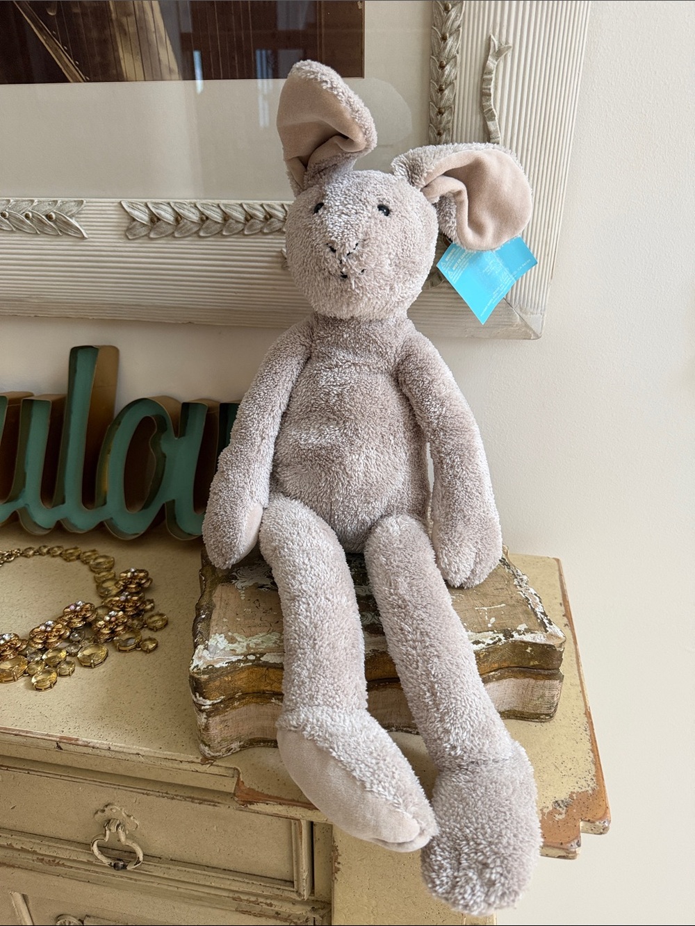 POTTERY BARN Bunny Plush Baxter Rabbit NWT 21”